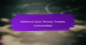 Defensa en Zona: Técnicas, Trampas, Contramedidas